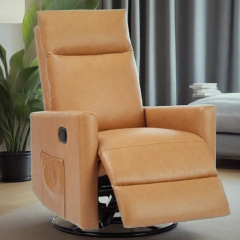 360° Swivel Recliner Chair Nursery Glider Rocker Massage Rocking Chair Indoor US
