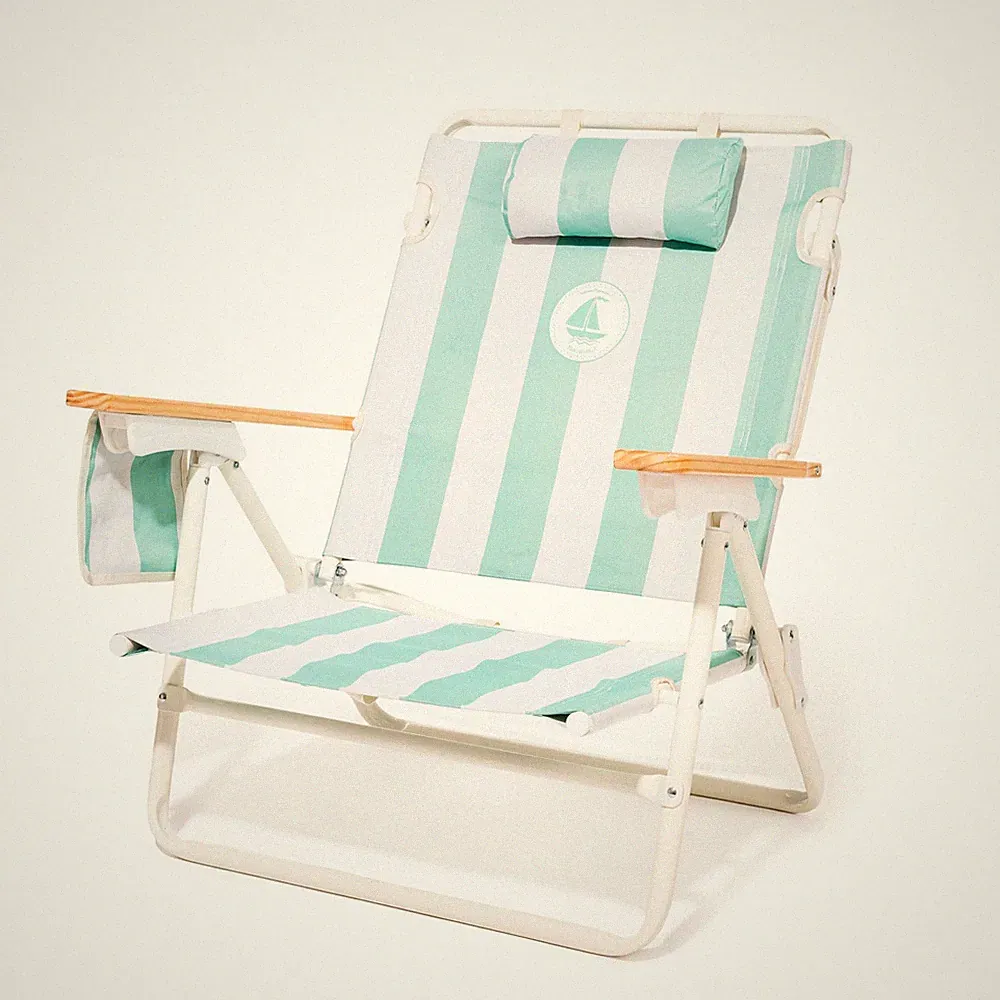 Business & Pleasure Co. Margaritaville Manana Backpack Beach Chair Lay Flat R...